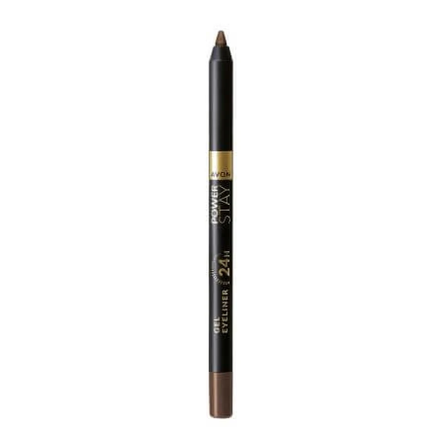 Eyeliner Gel Chocolade Bruin Power Stay 24h, 1.2 gr, Avon
