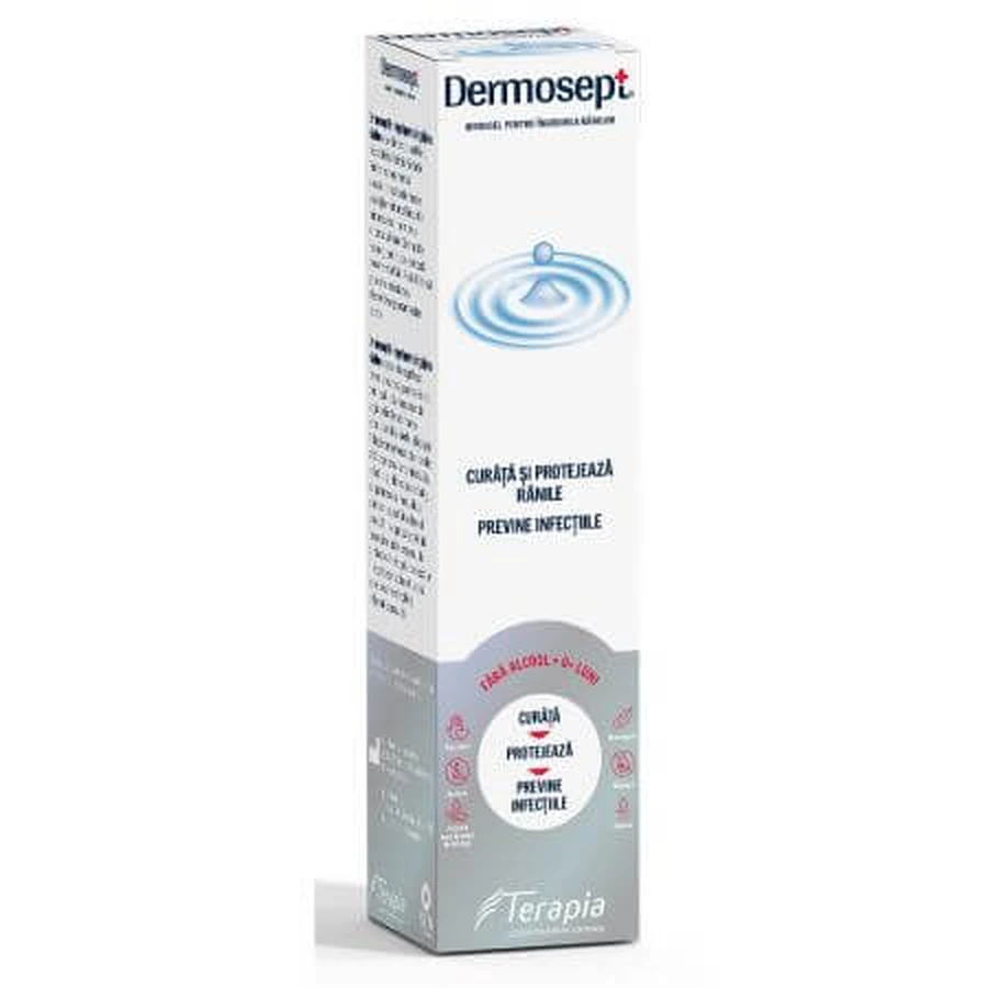 Hydrogel-Wundpflege-Spray Dermosept, 150 ml, Terapia SA