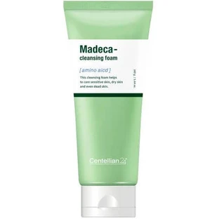 Espuma limpiadora con aminoácidos y Centella, Madeca Aminoácidos, 160 ml, Centellian 24