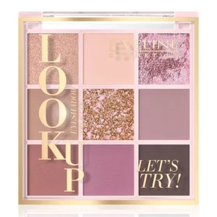 Let's Try! Eye Shadow Palette Look Up, 9.6 g, Eveline Cosmetics