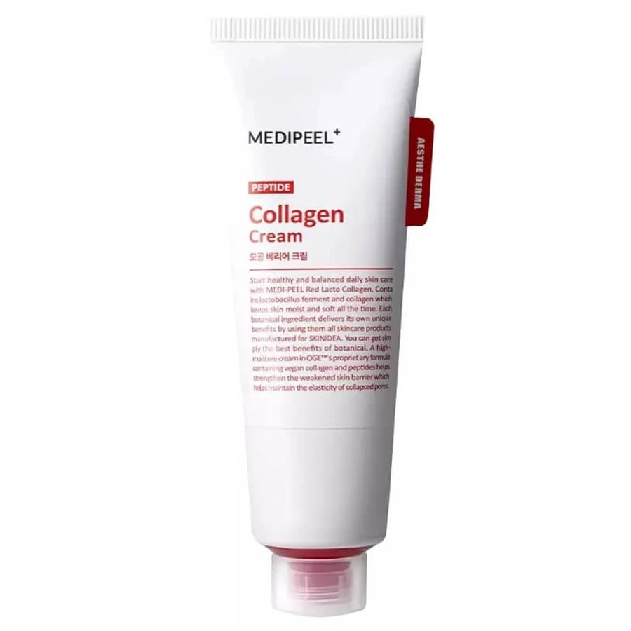 Crema Facial Reafirmante Lacto Colágeno Rojo, 80 ml, Medi-Peel