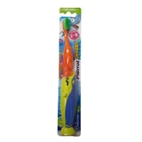Toothbrush orange Sharky, 1 piece, Pierrot
