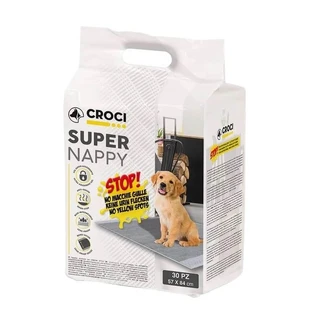 Super Nappy carbon absorbent mat for dogs, 84 x 57 cm, 30 pieces, Croci