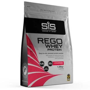 Molkenprotein mit Erdbeergeschmack Sis Rego Whey Protein, 1,35 kg, Science In Sport