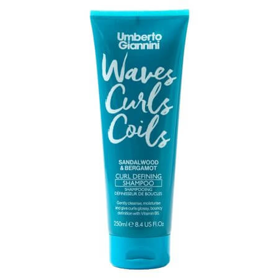 Champú definidor de rizos Waves Curls, 250 ml, Umberto Giannini