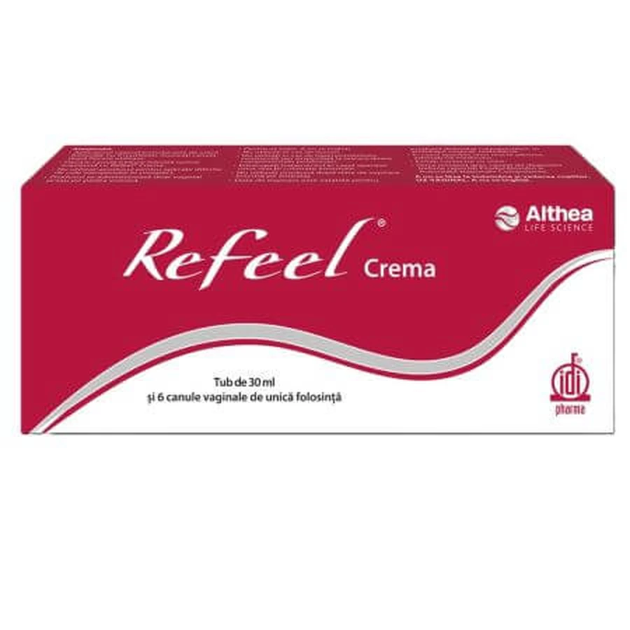 Refeel vaginale crème, 30 ml+6 vaginale applicators, Althea Life Science