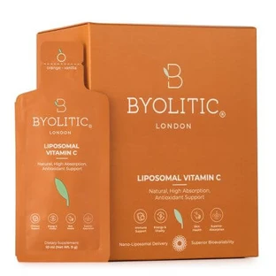 Vitamina C liposomal, 1000 mg, 30 sobres x 10 ml, Byolitic