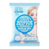 Smooth & Pure Cotton Cooling Deodorant Wipes, 20 pieces, Ariul