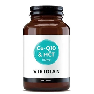 Coenzima Q10 y MCT, 100 mg, 30 cápsulas, Viridian