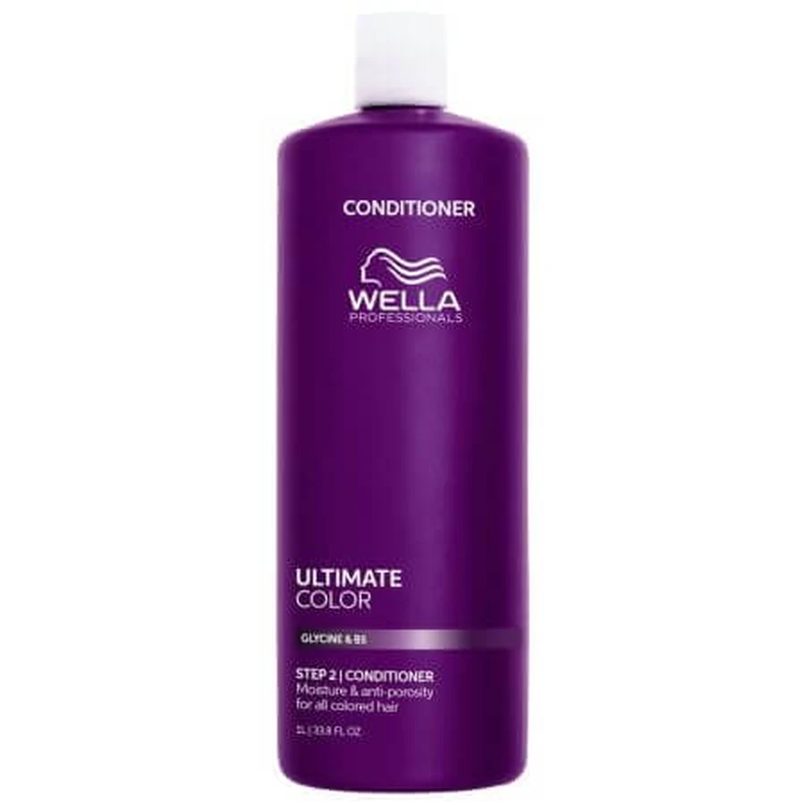 Hydraterende conditioner voor geverfd haar met glycine en B5 Ultimate Color, 1000 ml, Wella Professionals
