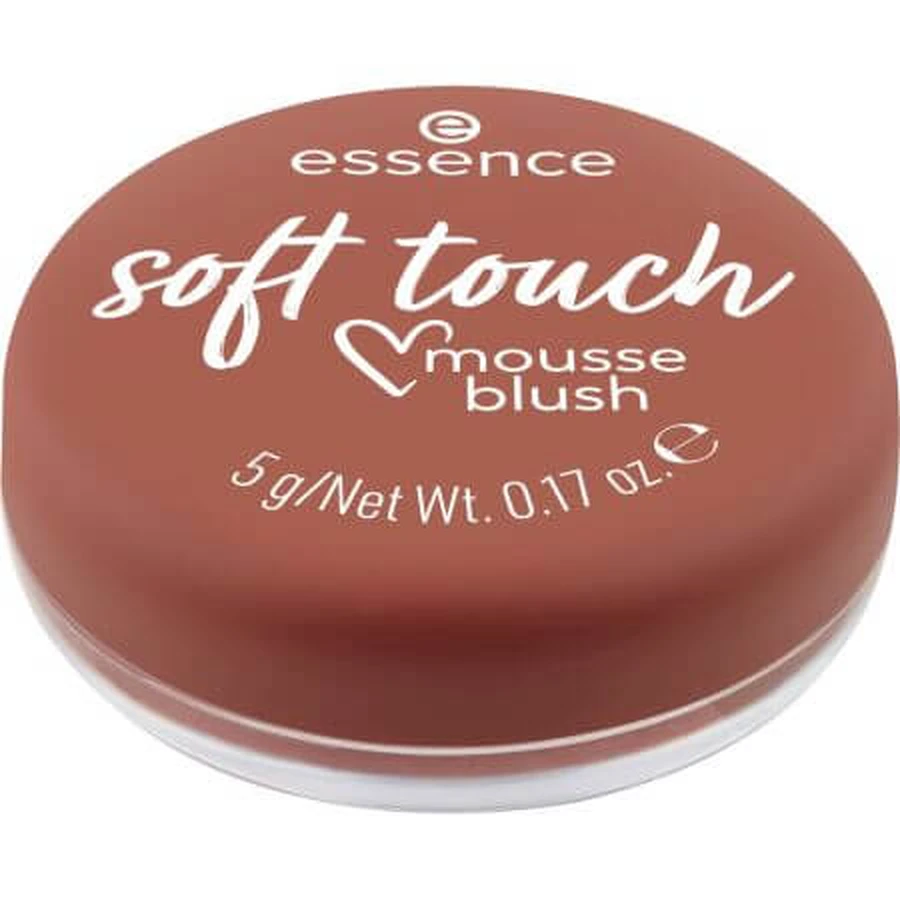Foaming Blush, 20 Rustic Rouge, Soft Touch Mousse Blush, 5 g, Essence