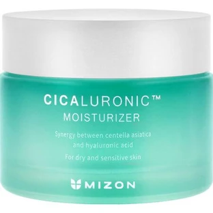 Crema hidratante para piel seca y sensible Cicaluronic, 50 ml, Mizon