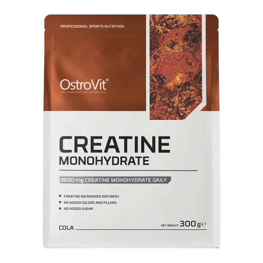 Kreatin-Monohydrat mit Cola-Geschmack, 300 g, OstroVit