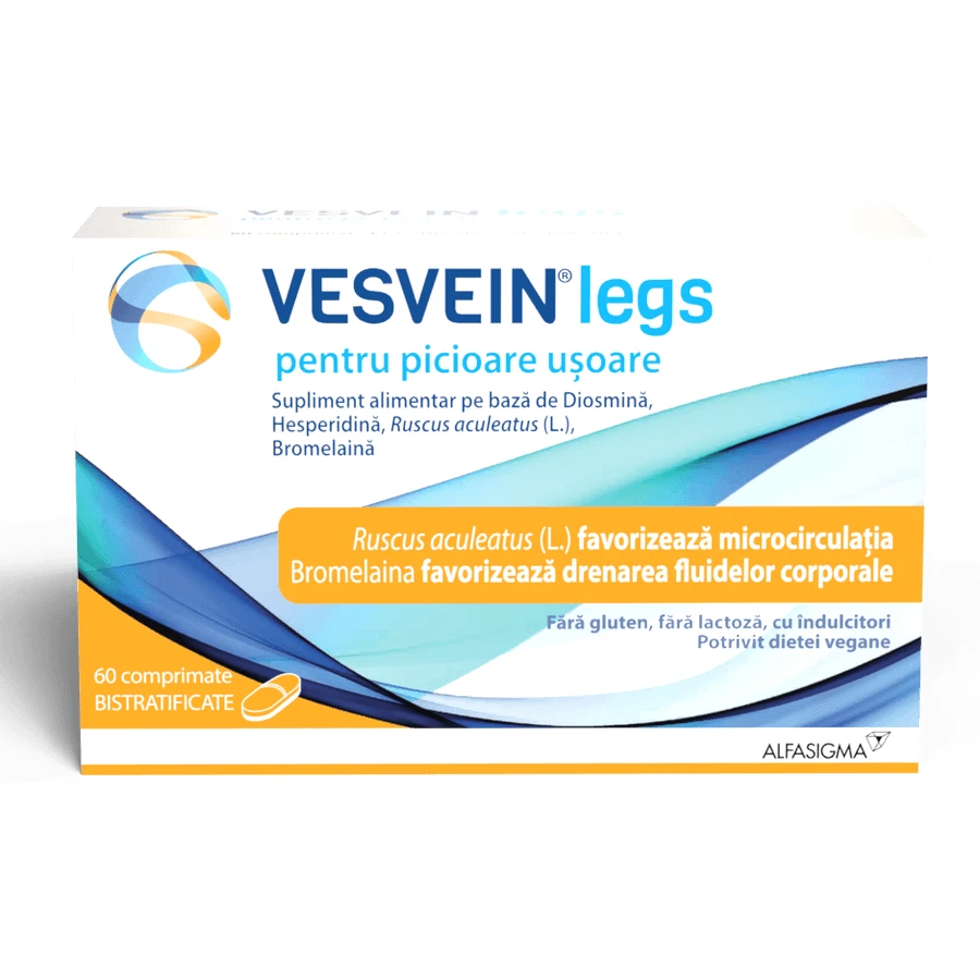 Vesvein Legs, 60 tabletten, Alfasigma