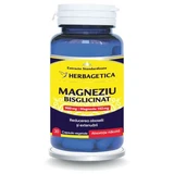 Magnesiumbisglycinaat, 30 plantaardige capsules, Herbagetica