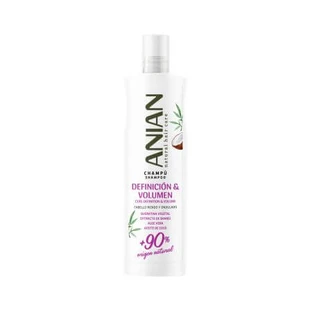 Champú para cabello rizado y ondulado, 400 ml, Anian