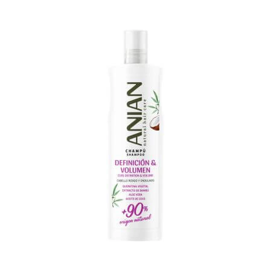 Shampoo for curly and wavy hair, 400 ml, Anian