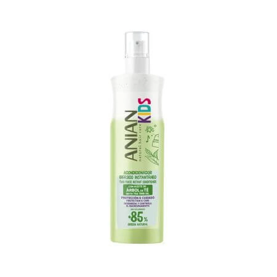 Bifasische haarconditioner met tea tree olie voor kinderen Kinderen, 250 ml, Anian
