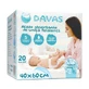 Absorbent pads, 40x60 cm, 20 pieces, Davas