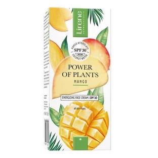 Energiegevende gezichtscrème met SPF30 Power of plants, 50 ml, Lirene