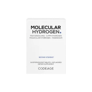 Zellbefeuchtung und Vitalitätsformel Molekularer Wasserstoff CodeAge, 30 Brausetabletten, GNC