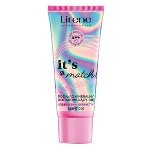 Base de maquillaje SPF15, Light 001, It's a Match, 30 ml, Lirene