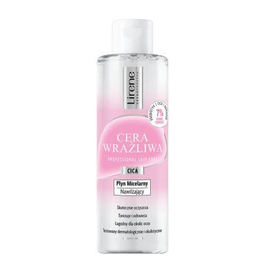 Loción micelar bifásica piel sensible, 125 ml, Lirene