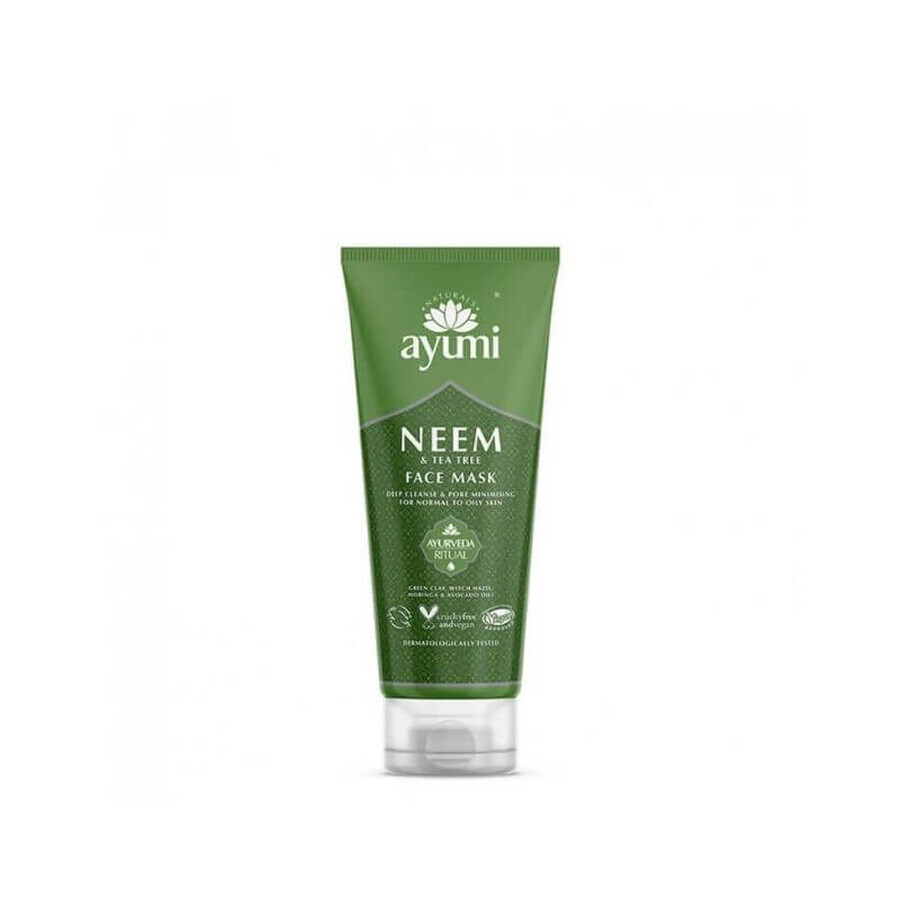 Comprar Mascarilla Facial de Neem y Árbol del Té x 100ml, Ayumi Mascarilla Facial de Neem y Árbol del Té x 100ml, Ayumi