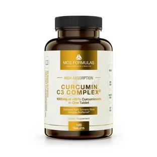 Curcumin C3 Complex, 120 capsules, Geneceutica