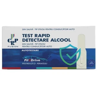 Fit2Drive prueba rápida de alcohol en saliva con bolígrafo, 1 unidad, Crp Fusion
