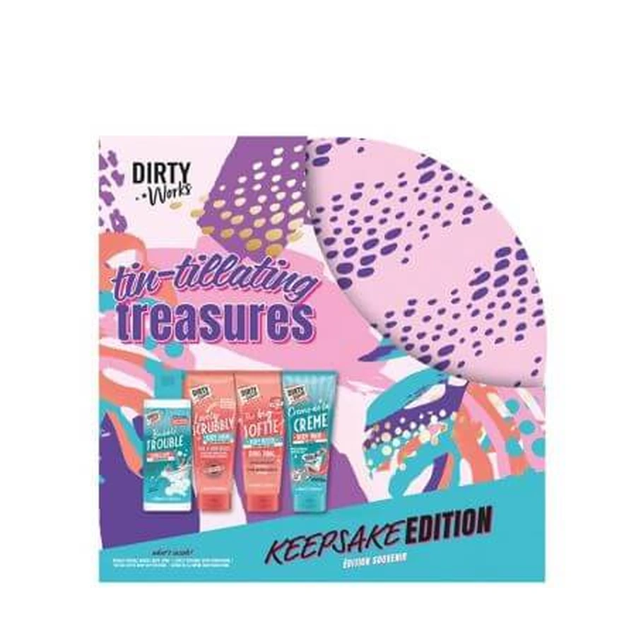 Set de cuidado Tin-Tillating Treasures, 4x50ml, Dirty Works