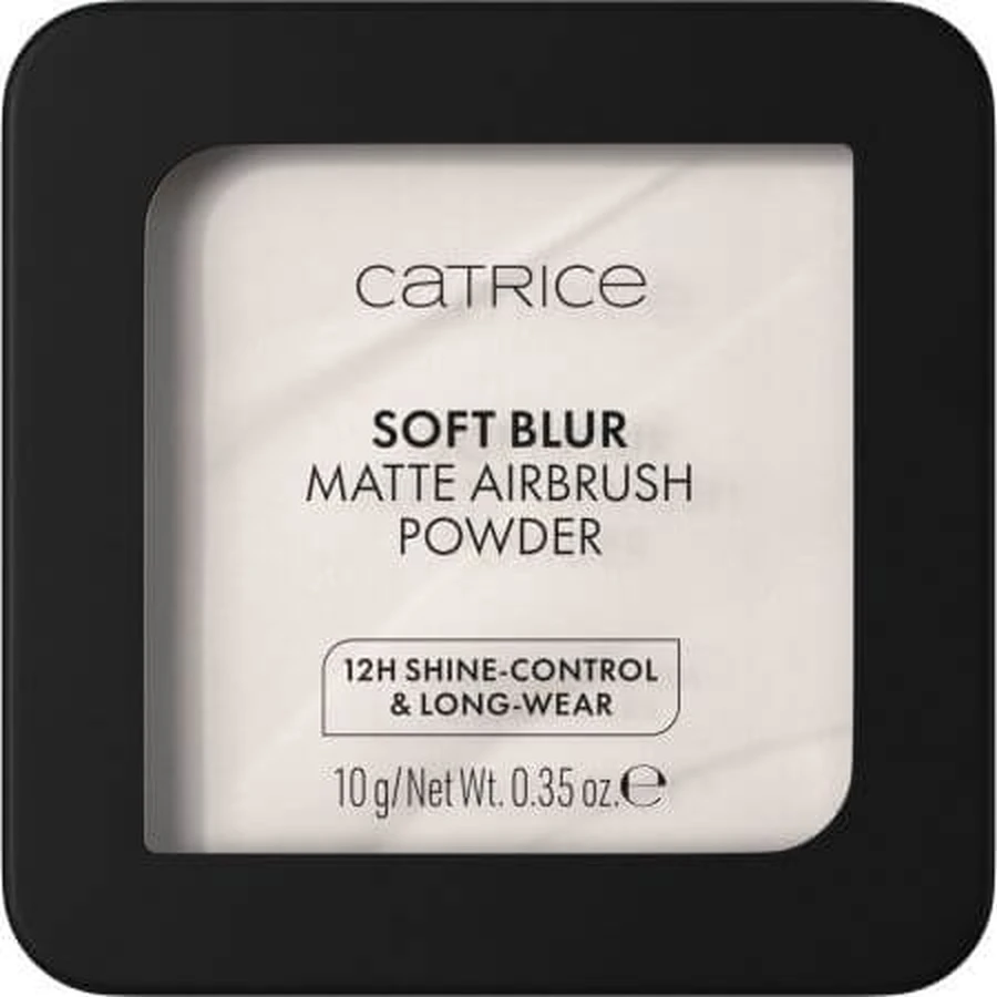 Polvos Compactos 001N, Soft Blur Matte Airbrush Powder, 10g, Catrice