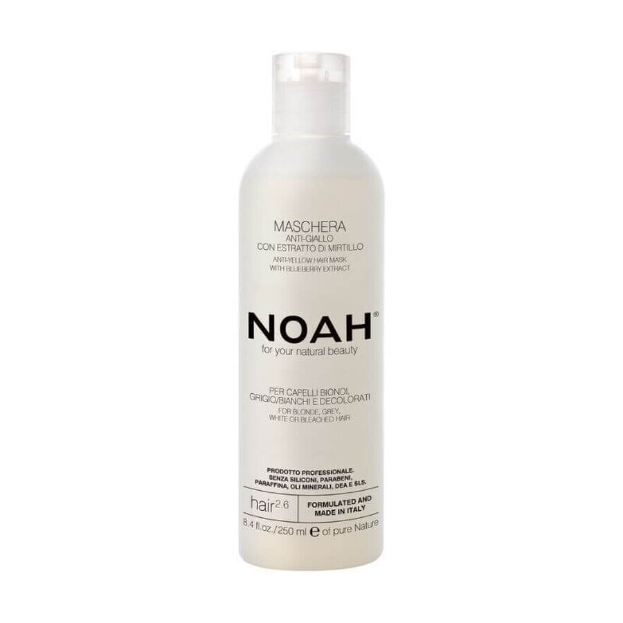 Comprar Mascarilla Natural Antiamarillo con extracto de arándano rojo, 2,6 x 250ml Noah Mascarilla Natural Antiamarillo con extracto de arándano rojo, 2,6 x 250ml Noah
