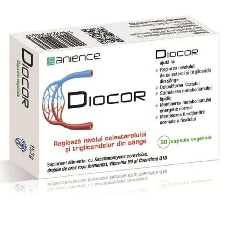 Diocor Sanience, 30 cápsulas vegetales, Sanience