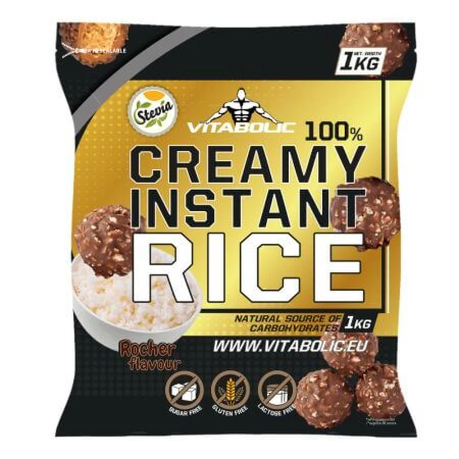 Chocolade Rocher romige instant rijst, 1 kg, Vitabolic