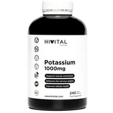 Potassium, 1000 mg, 240 gélules végétales, Hivital