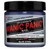 Semi-permanent hair color Blue Steel, 118 ml, Manic Panic