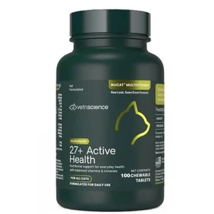 Multivitamin für Katzen 27+ Active Health Nu-Cat, 100 Tabletten, Vetri Science