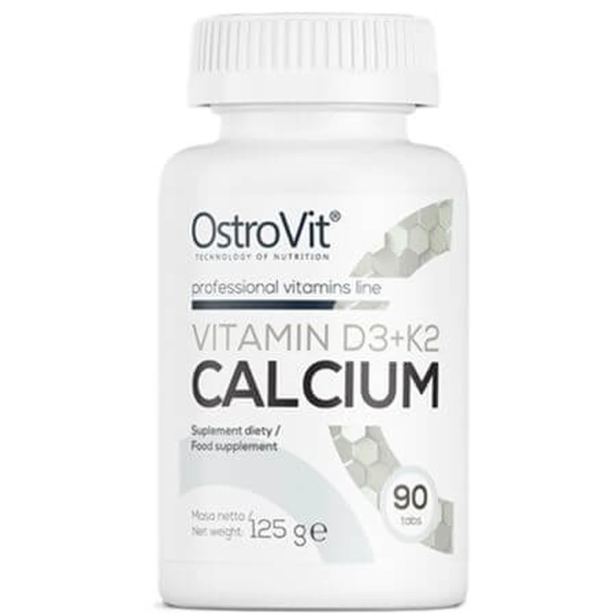 D3 + K2 + Calcium, 90 tabletten, OstroVit