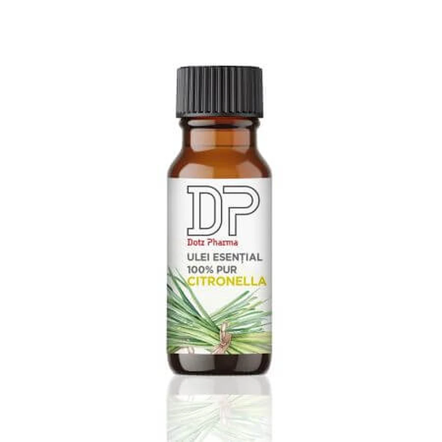 Citronella essential oil, 10 ml, Dotz Pharma