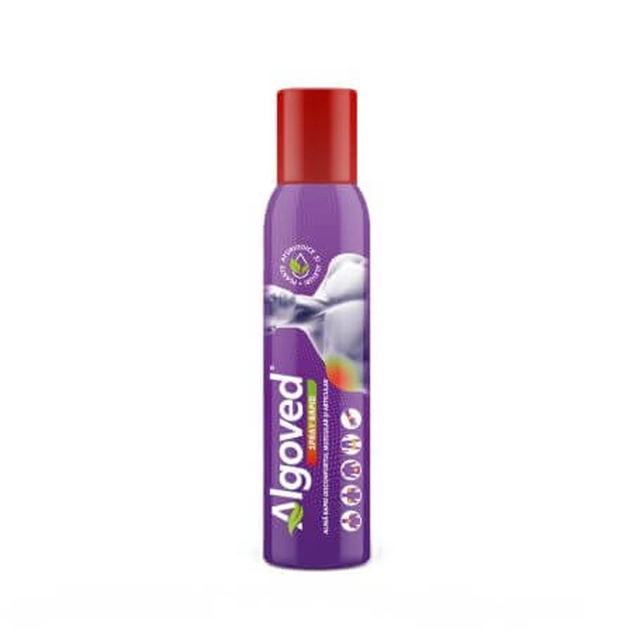Snelle spray voor spier- en gewrichtsklachten, 100 g, Algoved