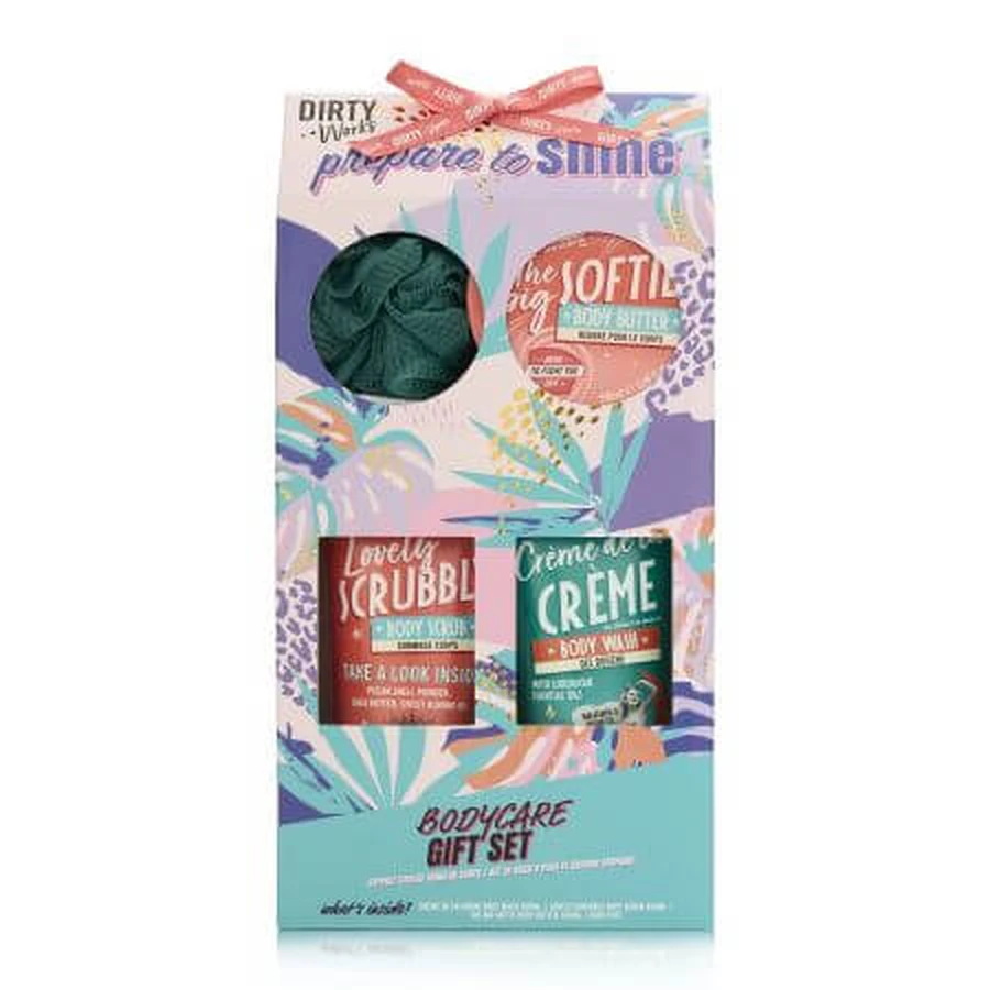 Prepare to Shine Care Set, 2 x 200ml, 1 x 100ml, Dirty Works