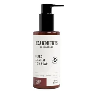 Baard- en gezichtszeep, 150 ml, Beardburys Essentials