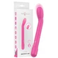 Vibrador punto G Karlie rosa, 1 pieza, Intense