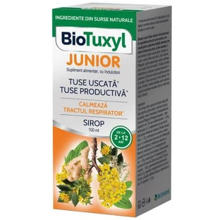 Biotuxyl Junior Trockener und produktiver Hustensirup, 100 ml, Biofarm