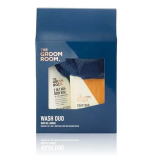 Body Care Set Wash Duo, 75 ml + 150 g, The Groom Room