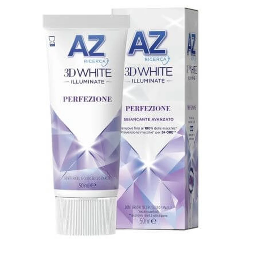 Aufhellende Zahnpasta 3D White Illuminate Perfezione, 50 ml, AZ Ricerca