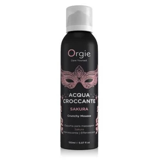 Sprankelend massageschuim Sakura Acqua Croccante, 150 ml, Orgie