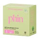 Day pads made of natural bamboo, 10 pieces, Phin