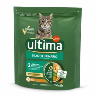 Trockenfutter mit Huhn für sterilisierte Katzen, 750 g, Ultima